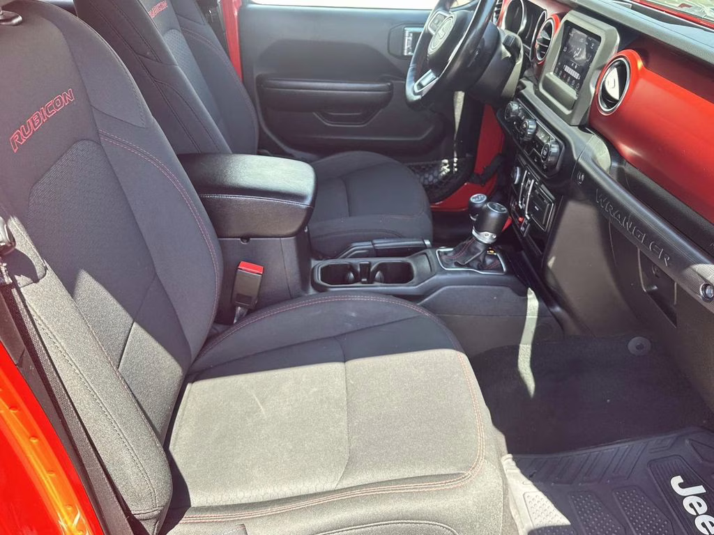 2021 Firecracker Red Clearcoat Jeep Wrangler Unlimited Rubicon 4X4 SUV