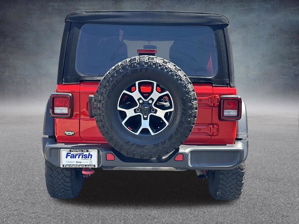 2021 Firecracker Red Clearcoat Jeep Wrangler Unlimited Rubicon 4X4 SUV