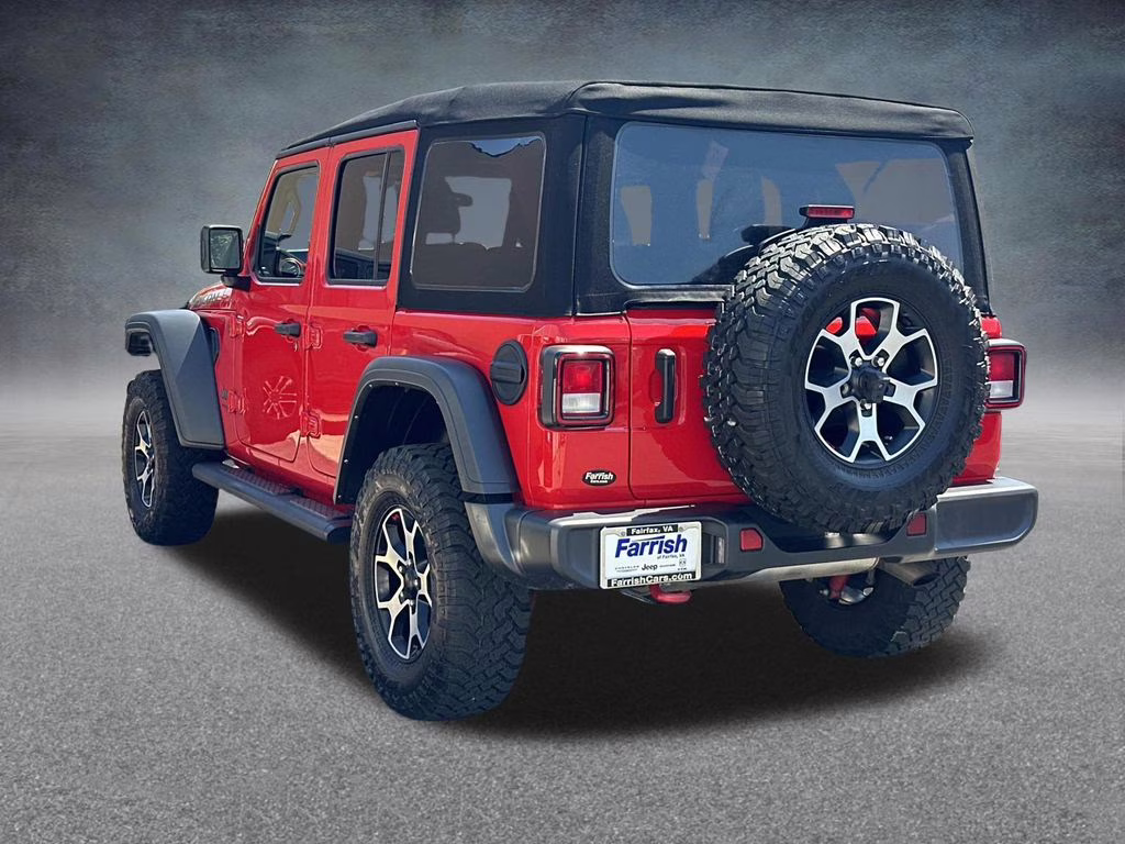 2021 Firecracker Red Clearcoat Jeep Wrangler Unlimited Rubicon 4X4 SUV