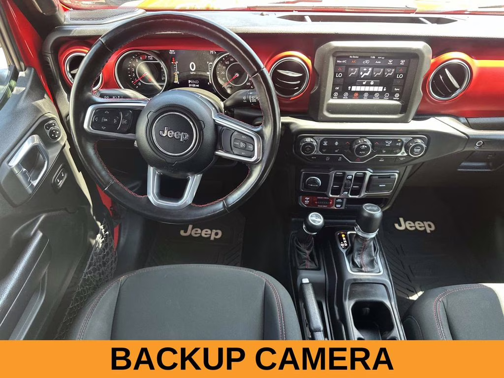 2021 Firecracker Red Clearcoat Jeep Wrangler Unlimited Rubicon 4X4 SUV