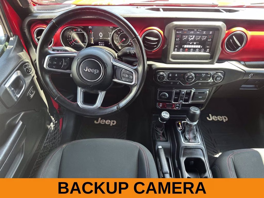 2021 Firecracker Red Clearcoat Jeep Wrangler Unlimited Rubicon 4X4 SUV