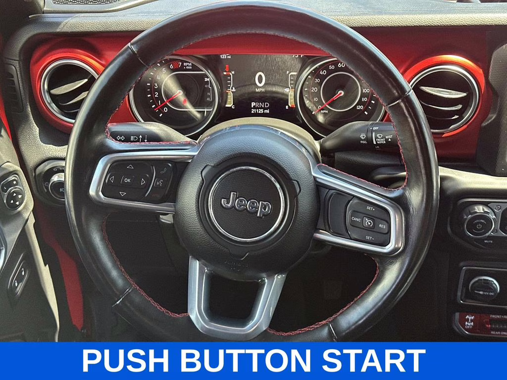 2021 Firecracker Red Clearcoat Jeep Wrangler Unlimited Rubicon 4X4 SUV