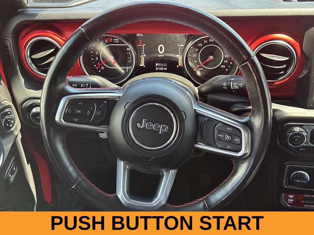 2021 Firecracker Red Clearcoat Jeep Wrangler Unlimited Rubicon 4X4 SUV