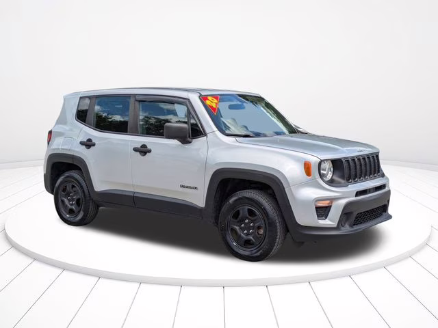 2020 Glacier Metallic Clearcoat Jeep Renegade Sport 4X4 SUV