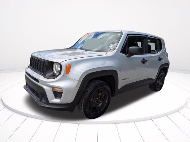 2020 Glacier Metallic Clearcoat Jeep Renegade Sport 4X4 SUV