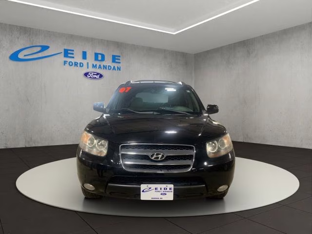 2007 Ebony Black Hyundai Santa Fe SE AWD SUV