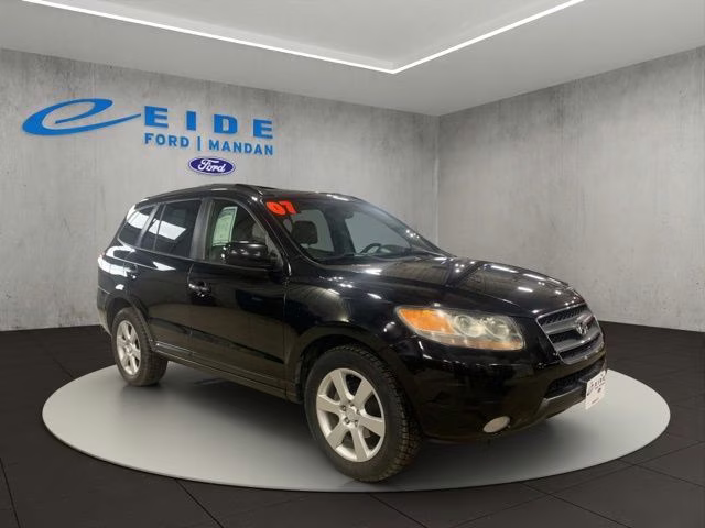 2007 Ebony Black Hyundai Santa Fe SE AWD SUV