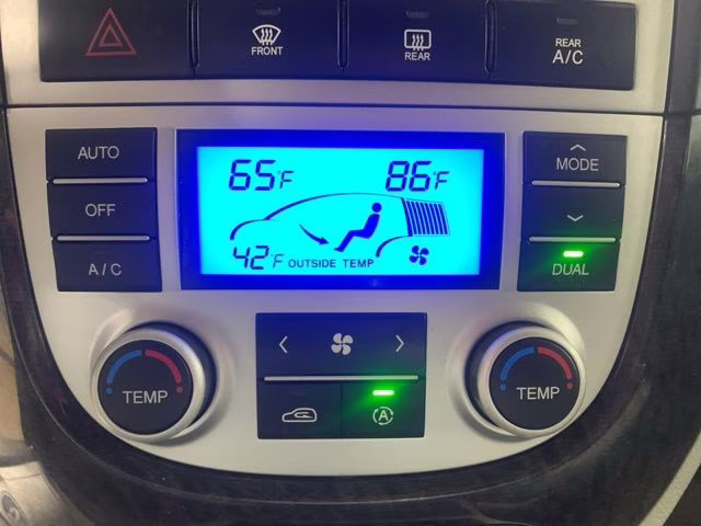 2007 Ebony Black Hyundai Santa Fe SE AWD SUV