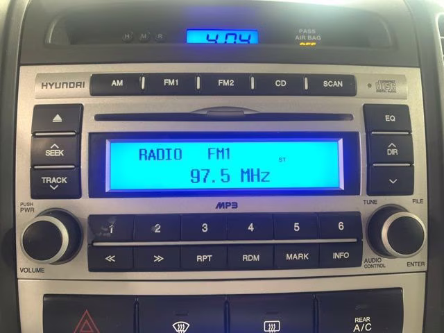 2007 Ebony Black Hyundai Santa Fe SE AWD SUV