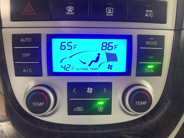 2007 Ebony Black Hyundai Santa Fe SE AWD SUV