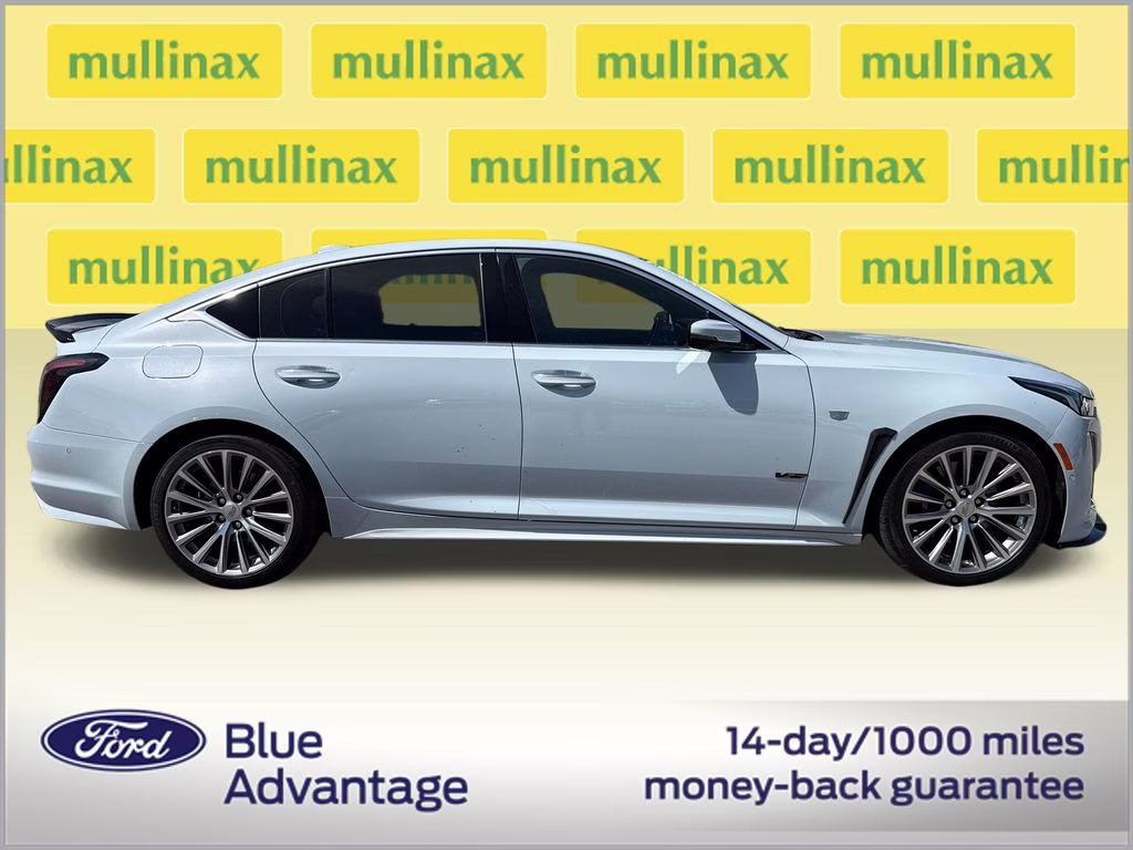 2022 Diamond Sky Metallic Cadillac CT5 Premium Luxury RWD Sedan
