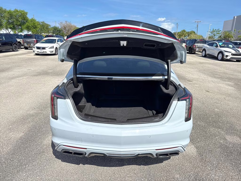 2022 Diamond Sky Metallic Cadillac CT5 Premium Luxury RWD Sedan