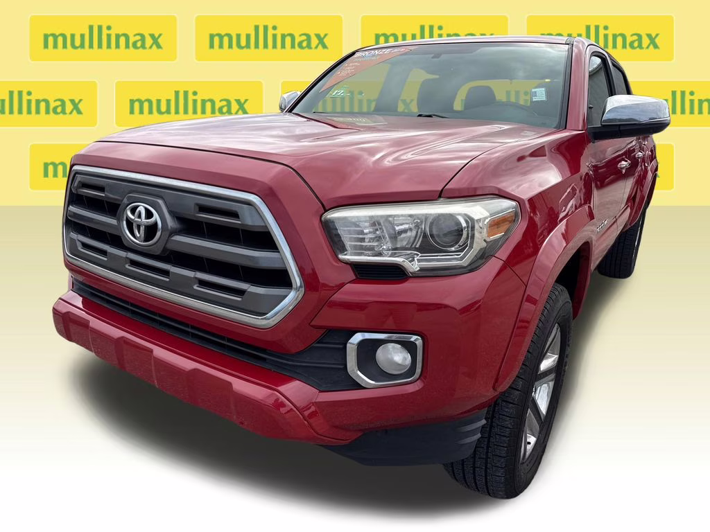 2017 Barcelona Red Metallic Toyota Tacoma Limited RWD Truck