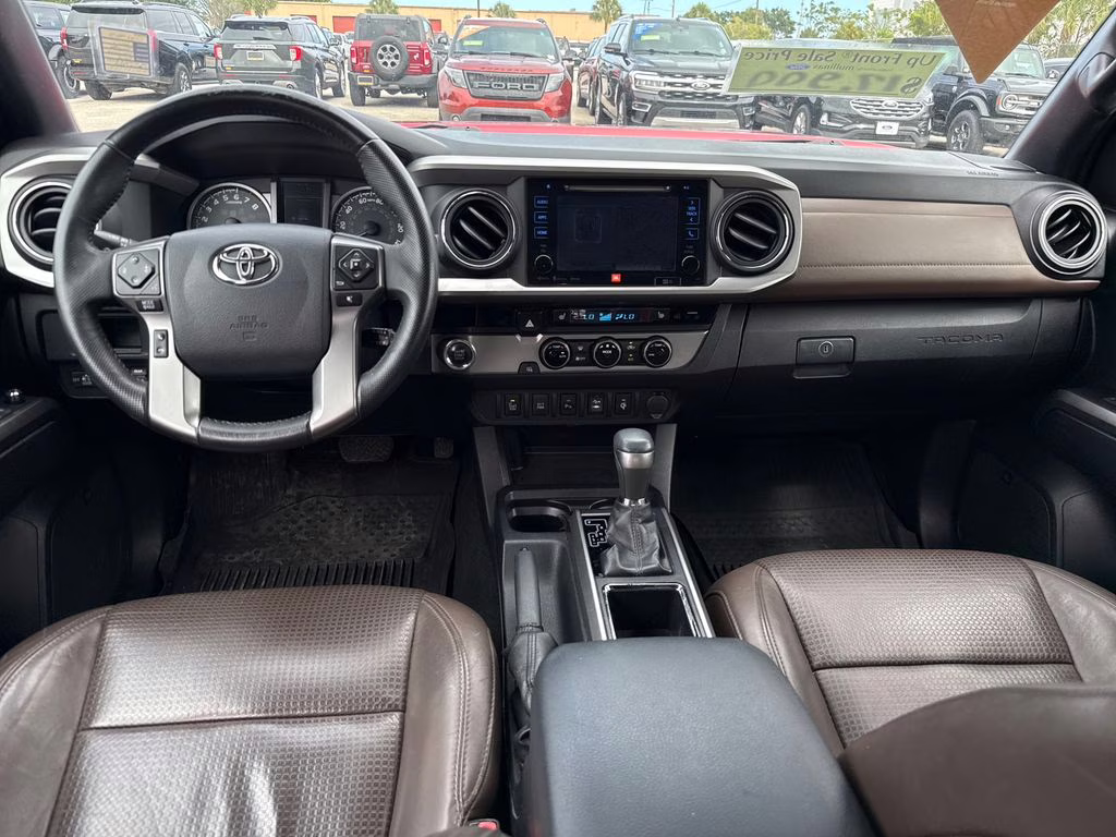 2017 Barcelona Red Metallic Toyota Tacoma Limited RWD Truck