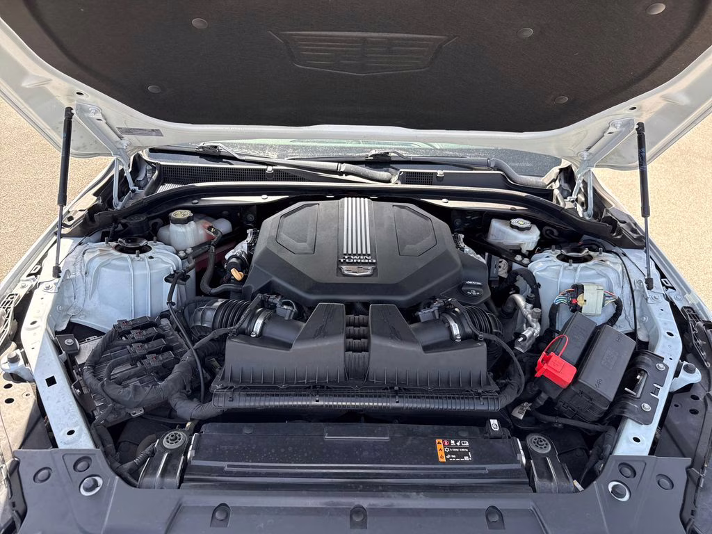 2022 Diamond Sky Metallic Cadillac CT5 Premium Luxury RWD Sedan