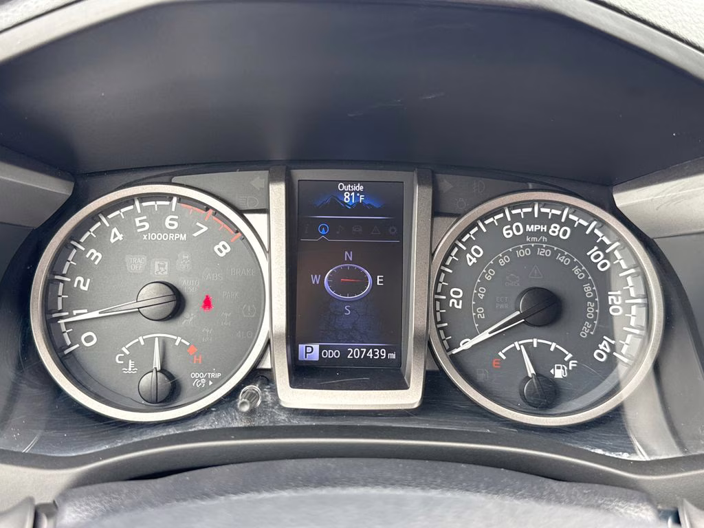 2017 Barcelona Red Metallic Toyota Tacoma Limited RWD Truck