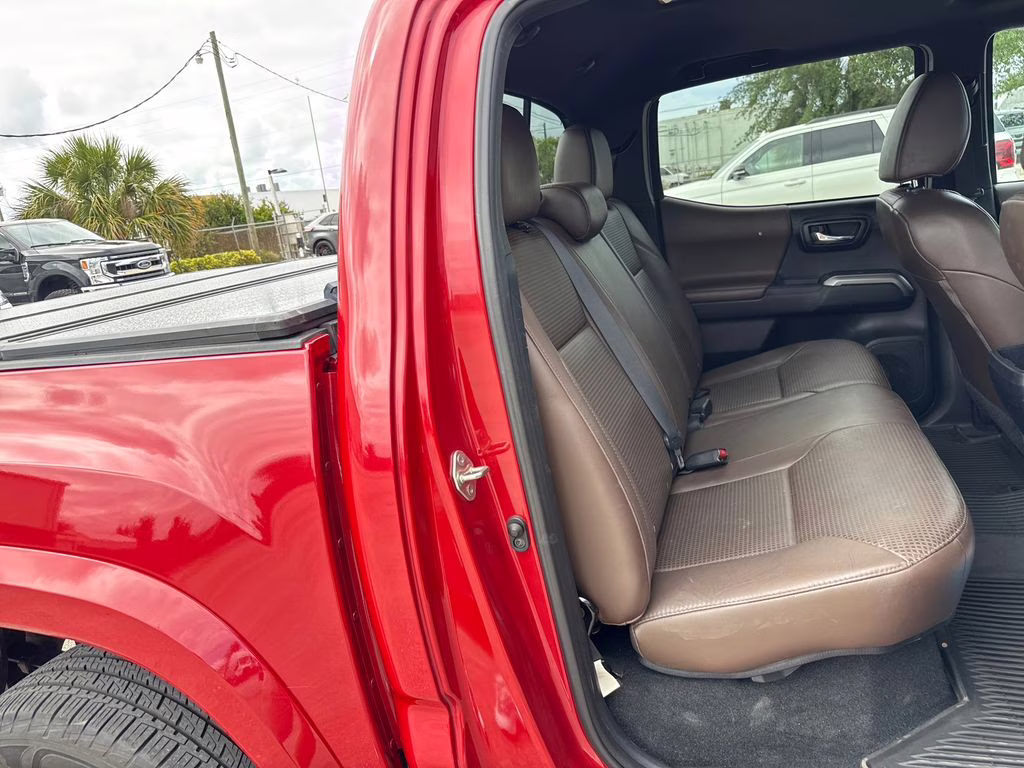 2017 Barcelona Red Metallic Toyota Tacoma Limited RWD Truck