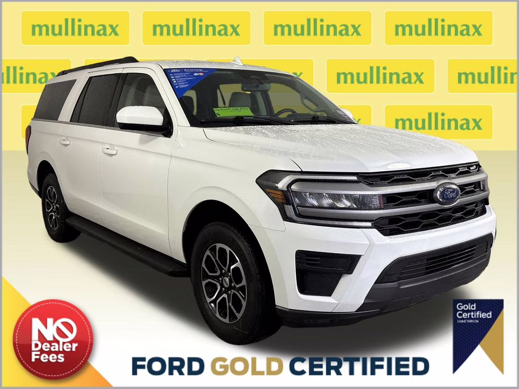 2024 White Metallic Ford Expedition Max XLT 4X4 SUV