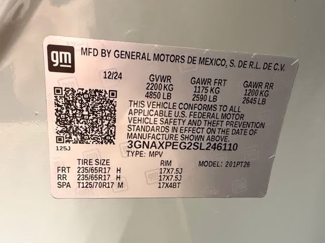 2025 Cacti Green Chevrolet Equinox LT AWD SUV