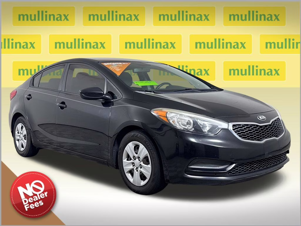 2015 Aurora Black Kia Forte LX FWD Sedan