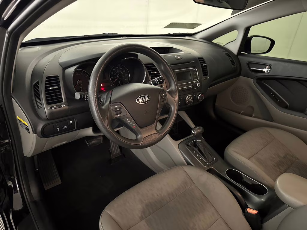 2015 Aurora Black Kia Forte LX FWD Sedan