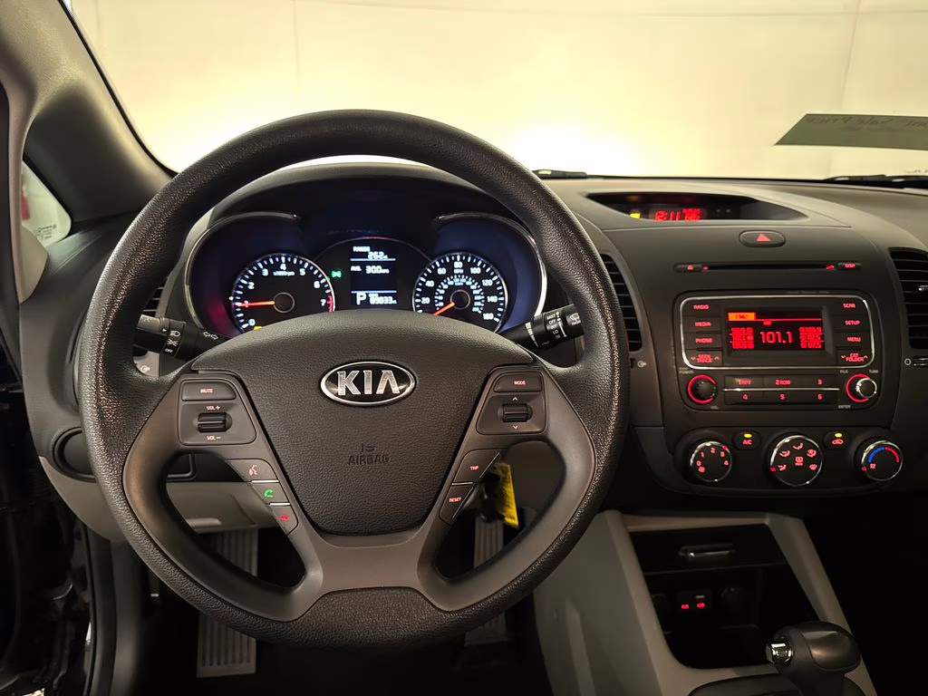 2015 Aurora Black Kia Forte LX FWD Sedan