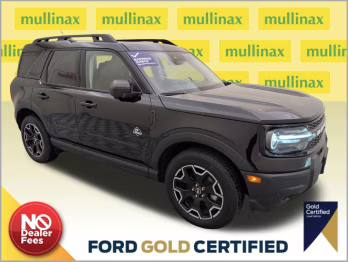 2025 Shadow Black Ford Bronco Sport Outer Banks 4X4 SUV