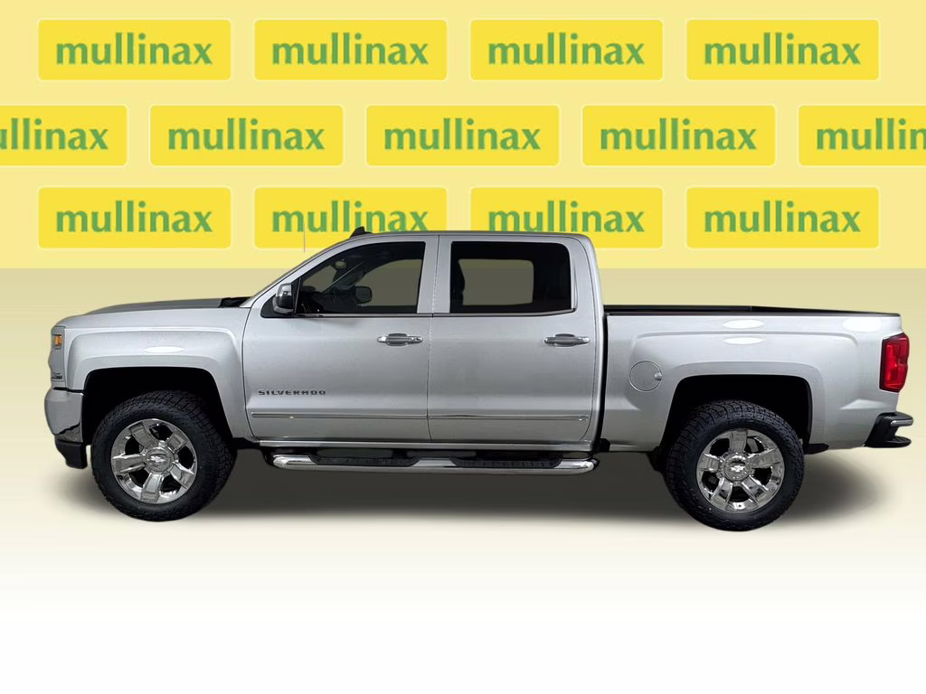 2018 Silver Ice Metallic Chevrolet Silverado 1500 LTZ RWD Truck