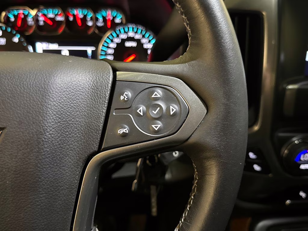 2018 Silver Ice Metallic Chevrolet Silverado 1500 LTZ RWD Truck