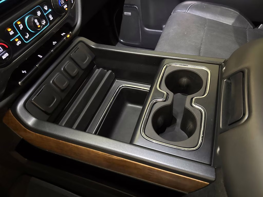 2018 Silver Ice Metallic Chevrolet Silverado 1500 LTZ RWD Truck