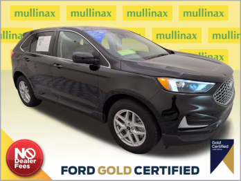 2024 Agate Black Metallic Ford Edge SEL AWD SUV
