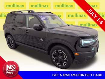 2025 Shadow Black Ford Bronco Sport Outer Banks 4X4 SUV