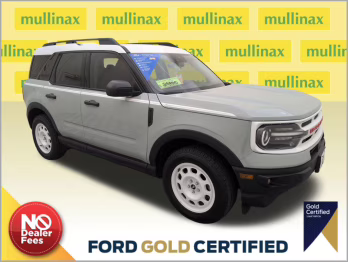 2024 Cactus Gray Ford Bronco Sport Heritage 4X4 SUV