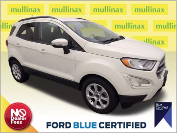 2020 Diamond White Ford EcoSport SE FWD SUV