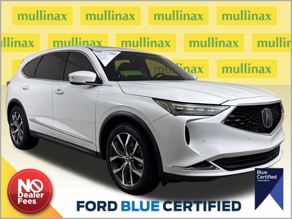 2022 Platinum White Pearl Acura MDX Technology AWD SUV