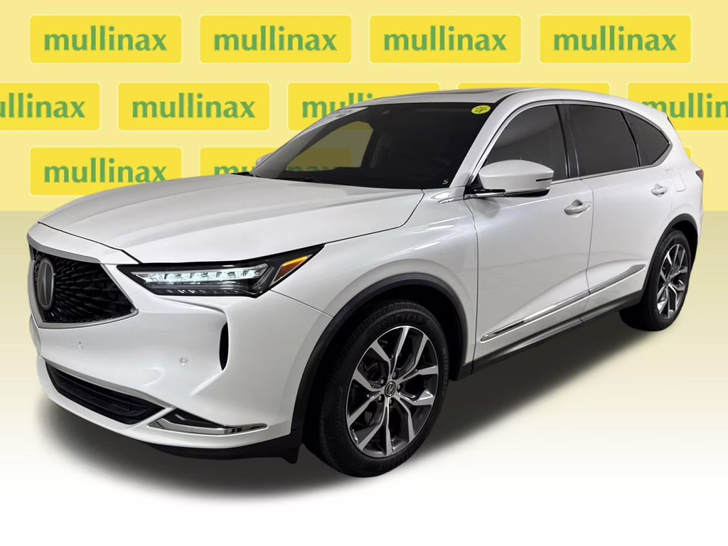 2022 Platinum White Pearl Acura MDX Technology AWD SUV