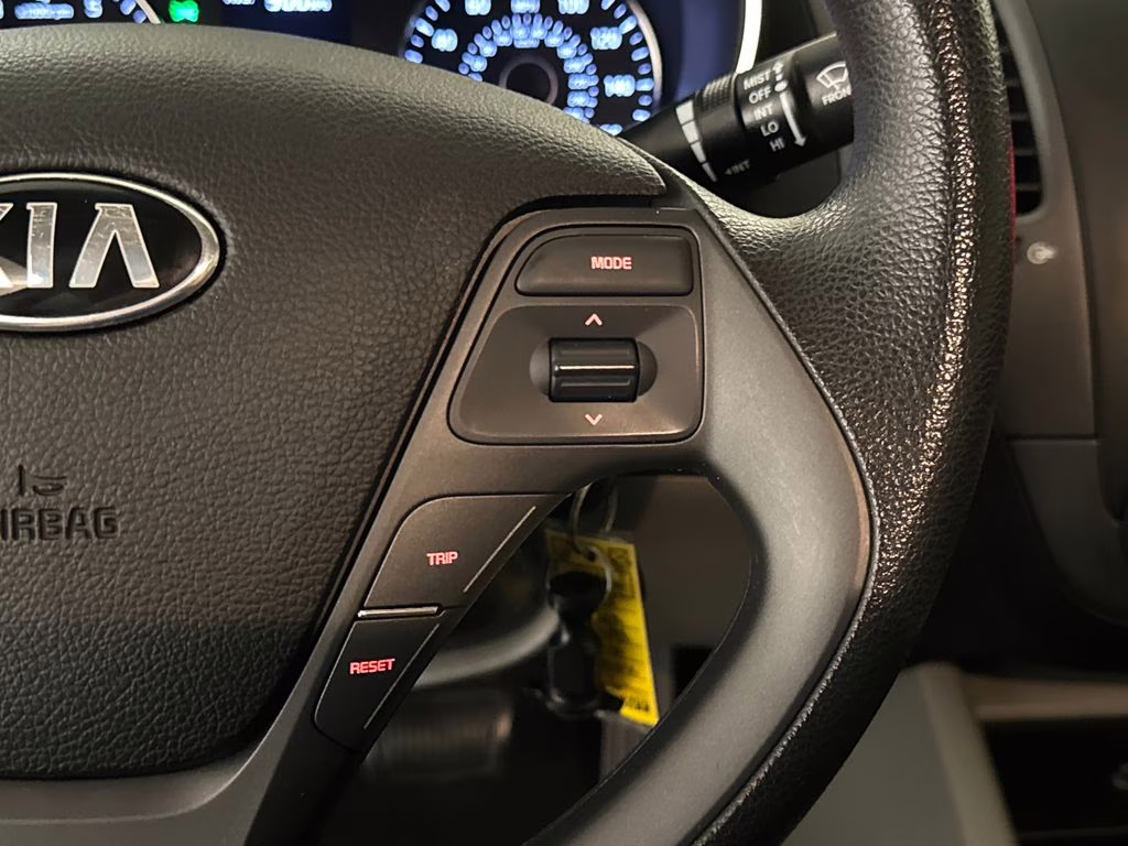 2015 Aurora Black Kia Forte LX FWD Sedan