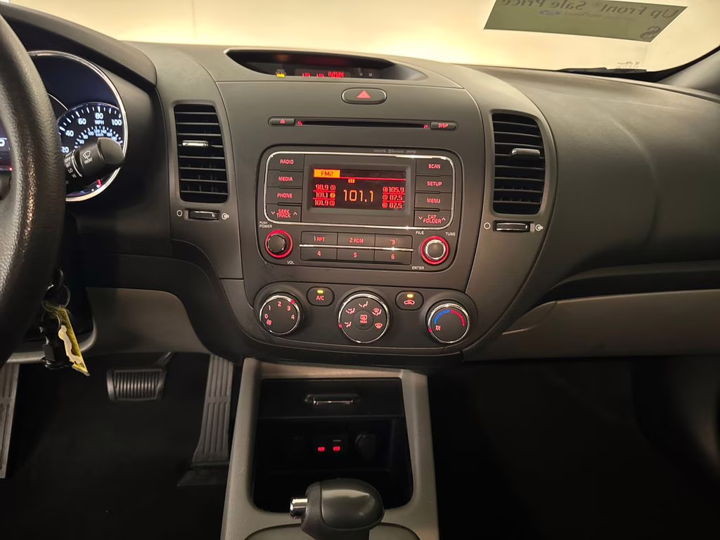 2015 Aurora Black Kia Forte LX FWD Sedan