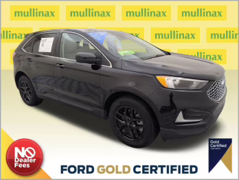 2024 Agate Black Metallic Ford Edge SEL AWD SUV