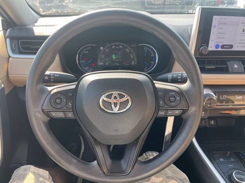2024 Midnight Black Metallic Toyota RAV4 Hybrid Hybrid LE AWD SUV