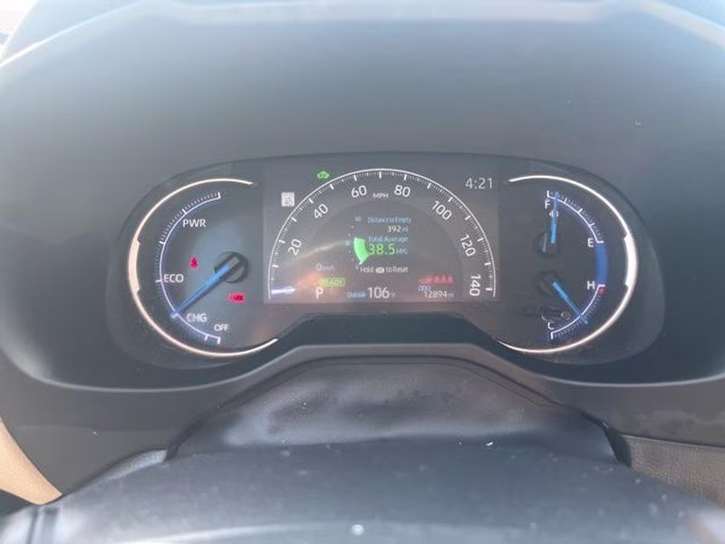 2024 Midnight Black Metallic Toyota RAV4 Hybrid Hybrid LE AWD SUV