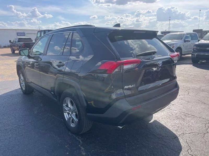 2024 Midnight Black Metallic Toyota RAV4 Hybrid Hybrid LE AWD SUV