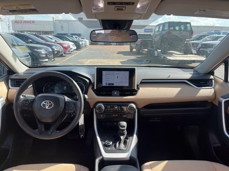 2024 Midnight Black Metallic Toyota RAV4 Hybrid Hybrid LE AWD SUV