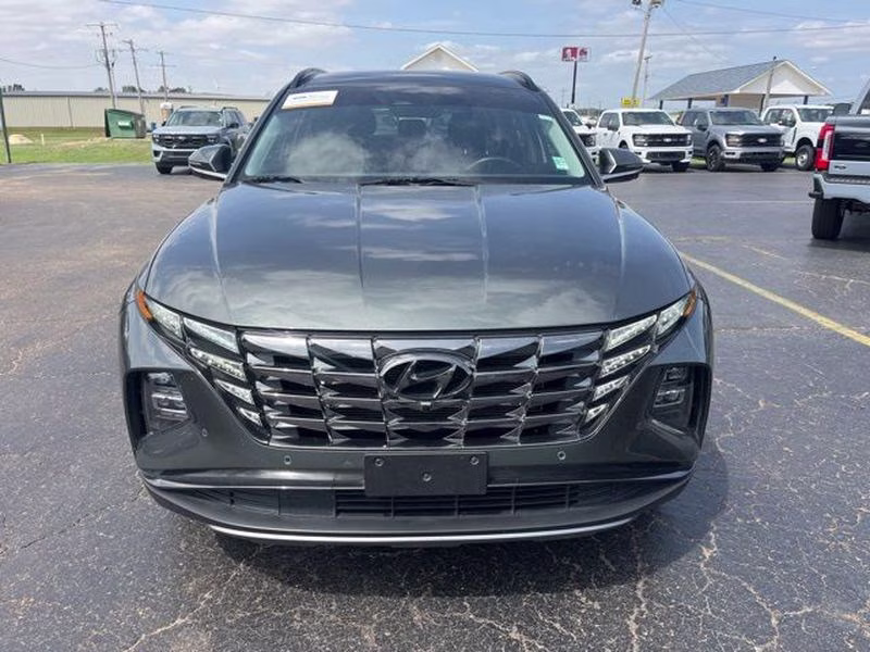 2023 Amazon Gray Hyundai Tucson Limited AWD SUV