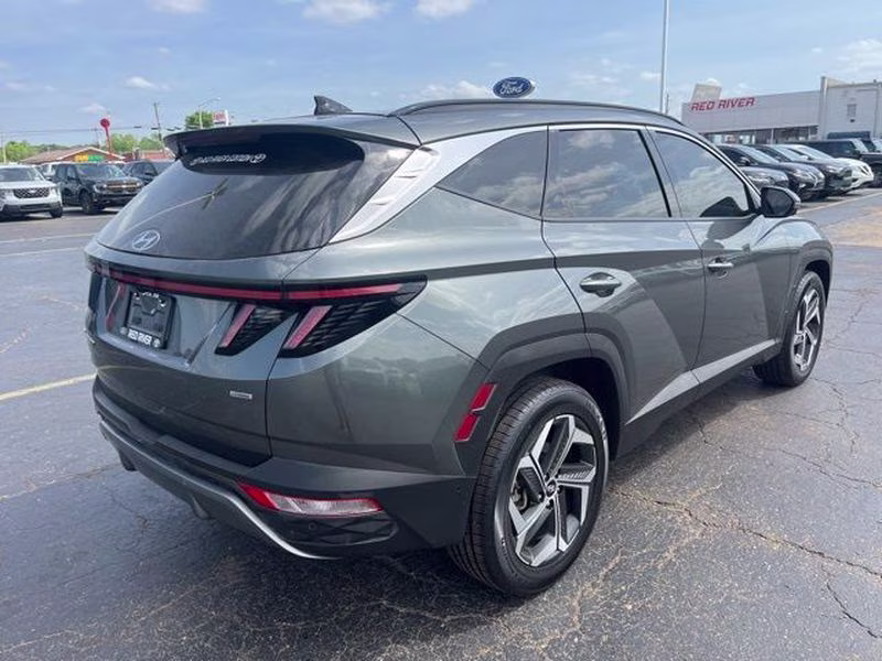 2023 Amazon Gray Hyundai Tucson Limited AWD SUV