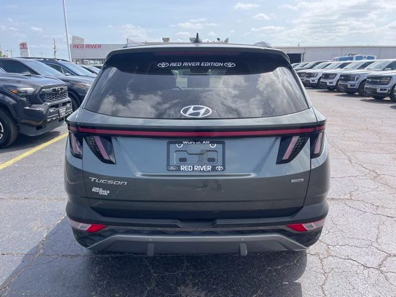 2023 Amazon Gray Hyundai Tucson Limited AWD SUV