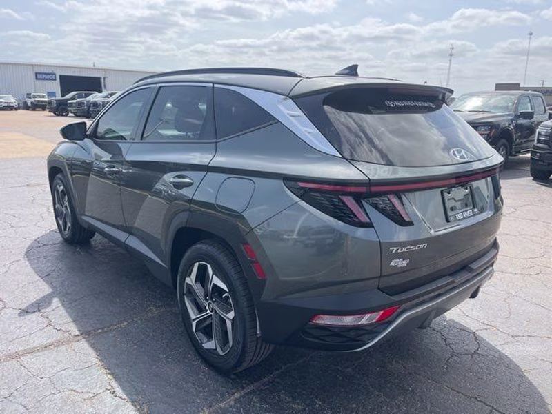 2023 Amazon Gray Hyundai Tucson Limited AWD SUV