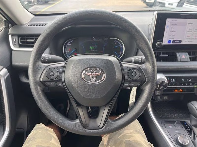 2025 Magnetic Gray Metallic Toyota RAV4 Hybrid Hybrid LE AWD SUV