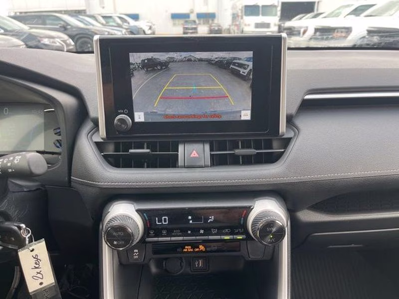 2025 Magnetic Gray Metallic Toyota RAV4 Hybrid Hybrid LE AWD SUV