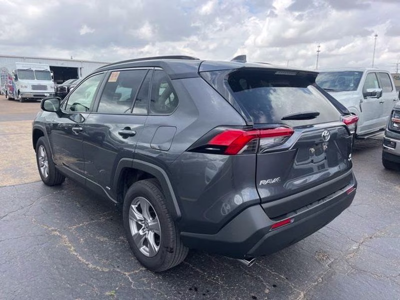 2025 Magnetic Gray Metallic Toyota RAV4 Hybrid Hybrid LE AWD SUV